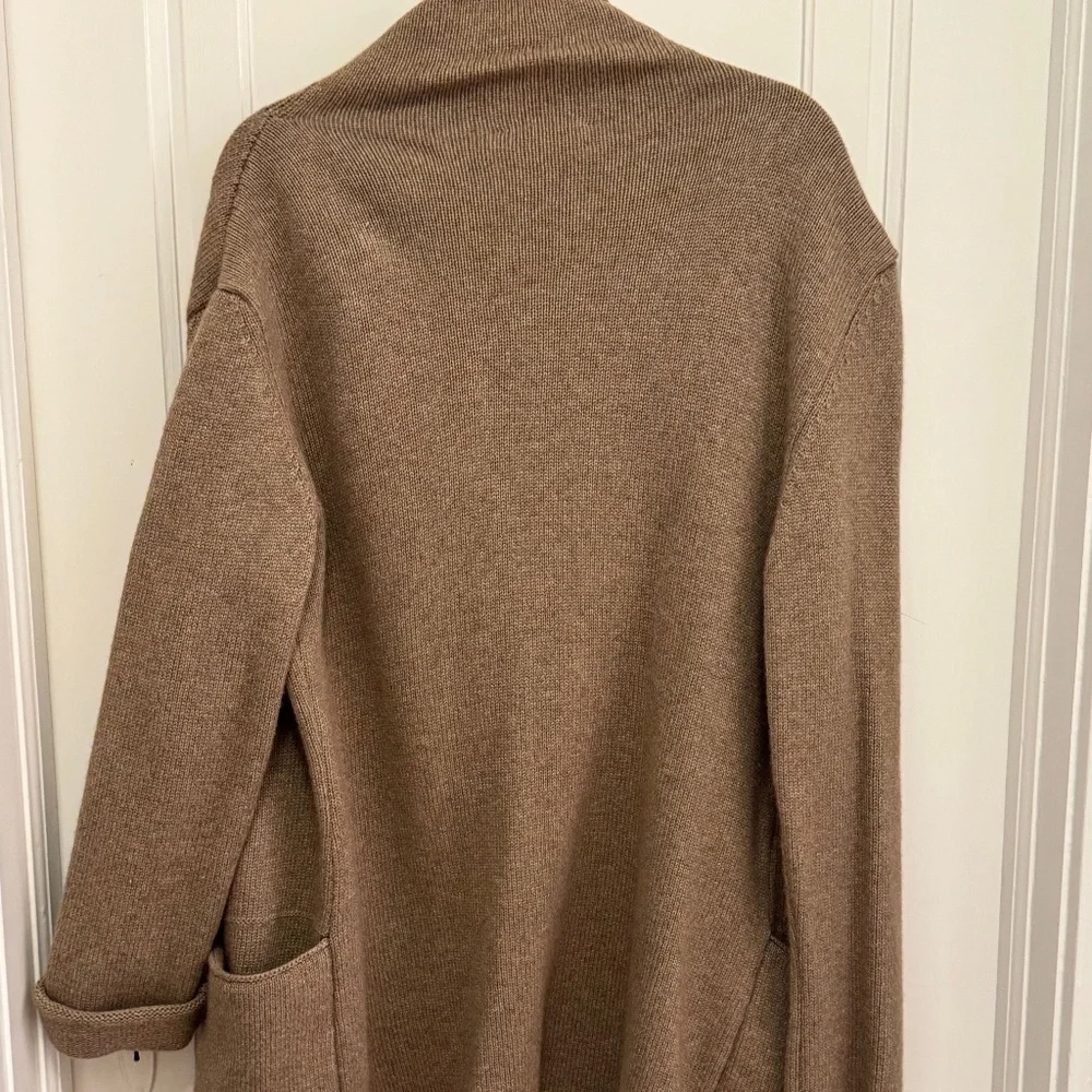 Toast Merino Angora Blend Cardigan Sweater Size L - Picture 5 of 8